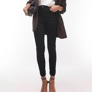 NWOT TOPSHOP’S Iconic Jamie Style Black Skinny Jeans Size 25